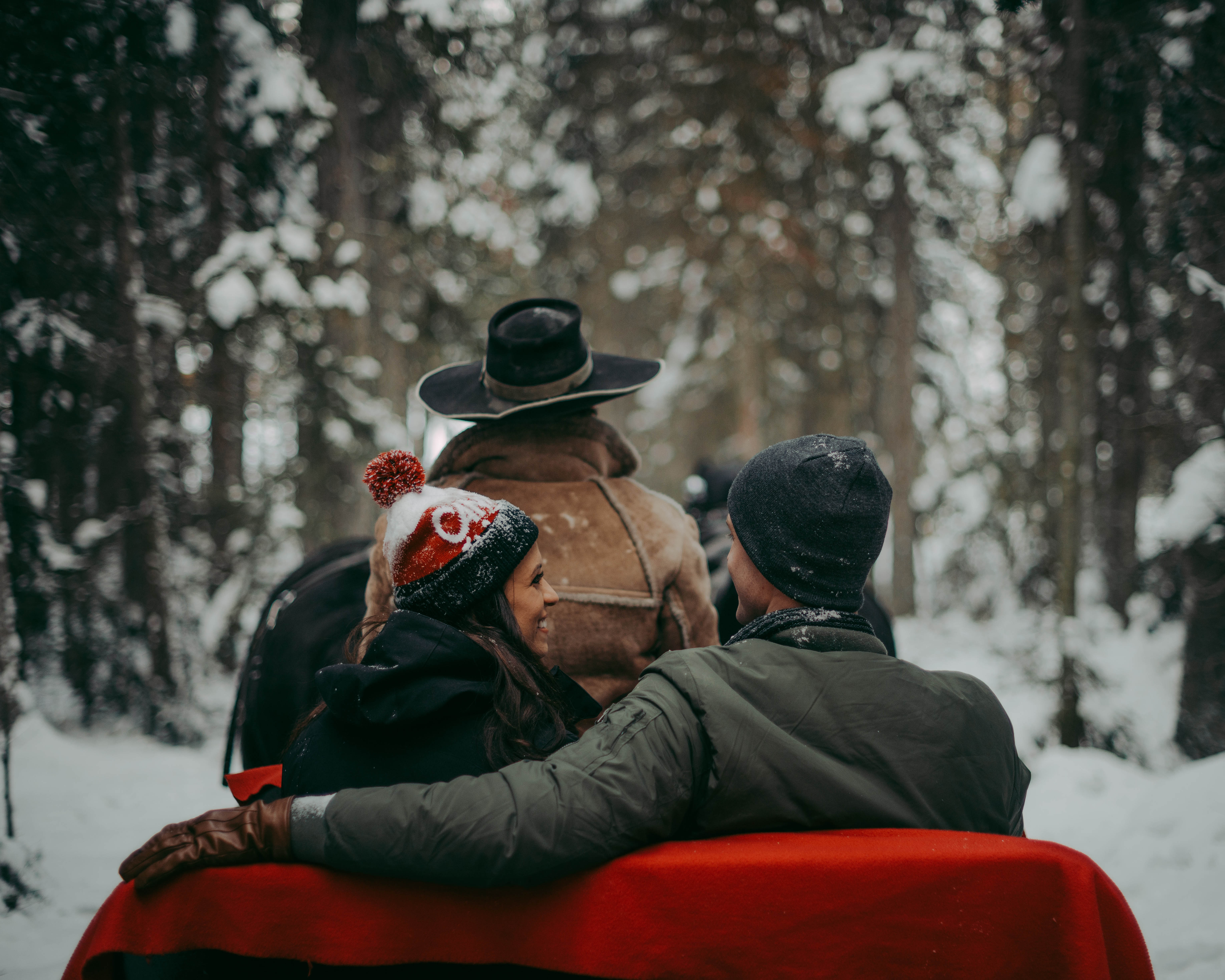 Romantic Vacations Sleigh Rides in the Canadian Rockies Travel Alberta Célestine Aerden