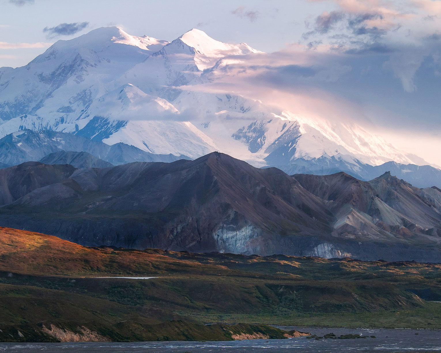 Alaska Wilderness Lodge Experience - Mt Denali is North America's tallest mountain.