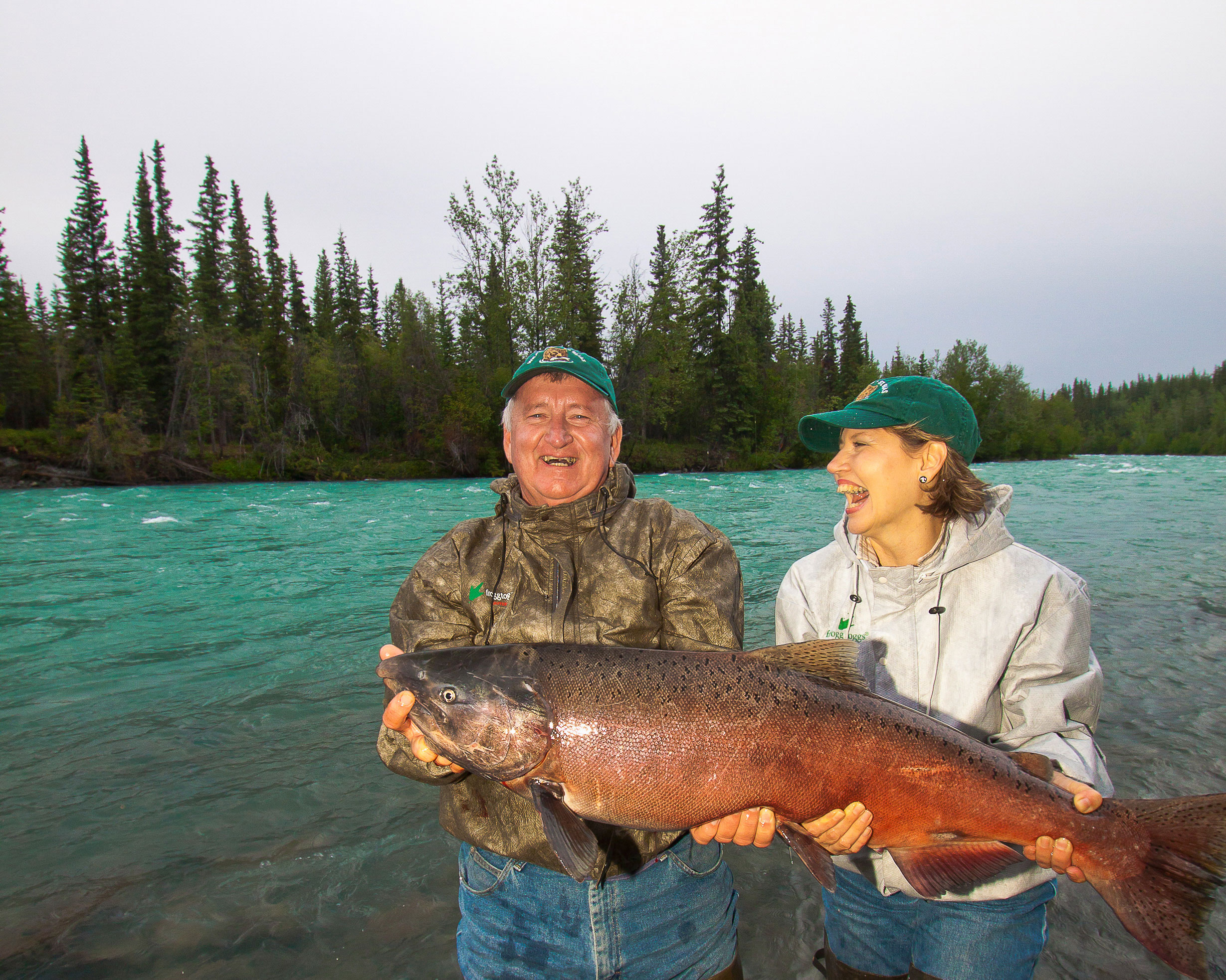 Alaska Wilderness Lodge Experience - Alaska has some of the best fishing in the world! Credit: Michael-DeYoung.