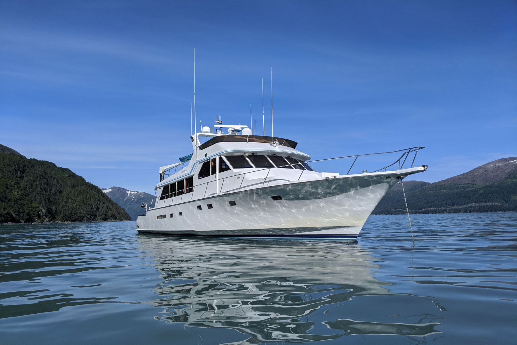 private yacht charter alaska